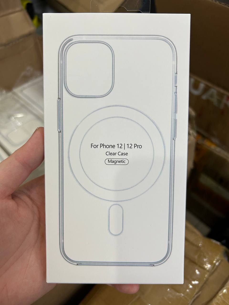 Clear Case Magnetic For IPhone 12/12Pro