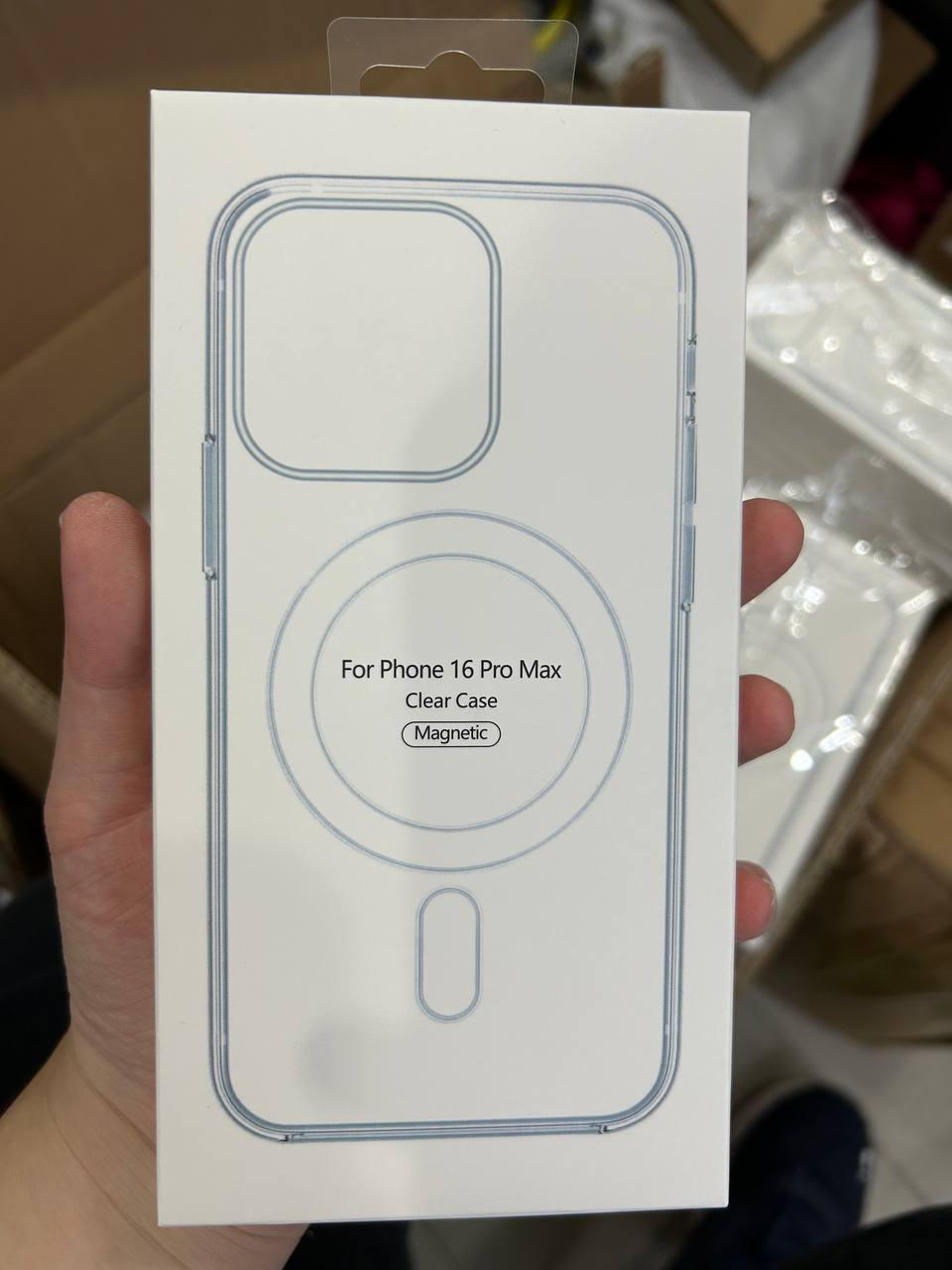 Clear Case Magnetic For IPhone 16 Pro Max