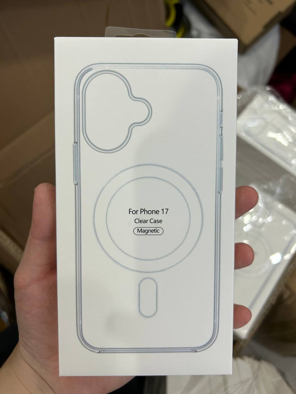 Clear Case Magnetic For IPhone 17