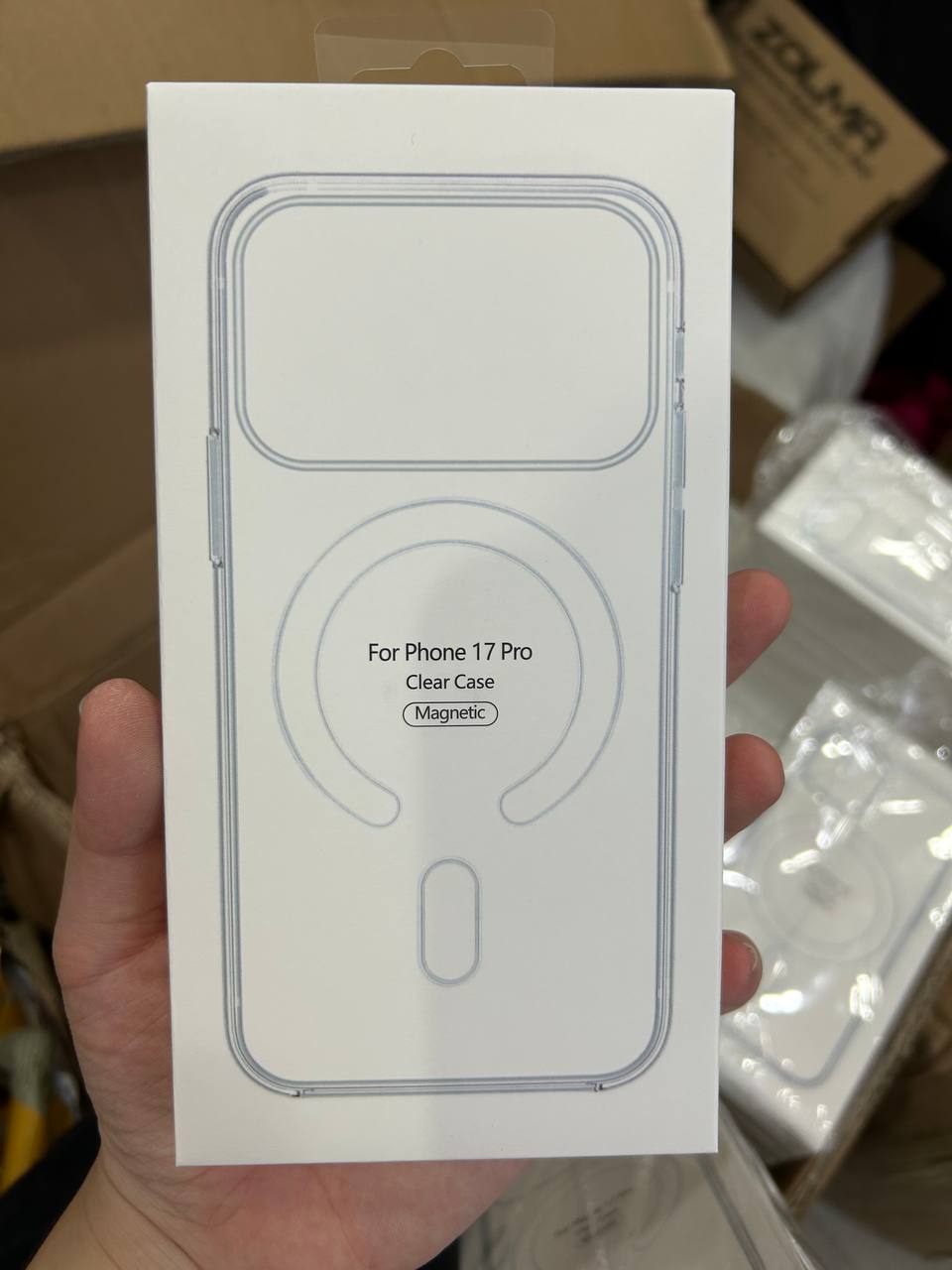 Clear Case Magnetic For IPhone 17 Pro