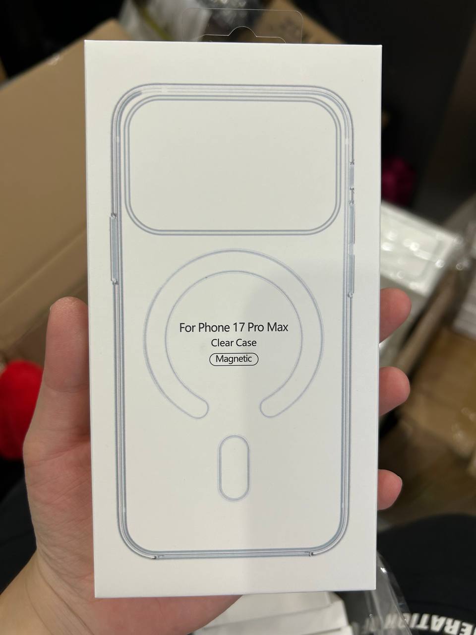 Clear Case Magnetic For IPhone 17 Pro Max