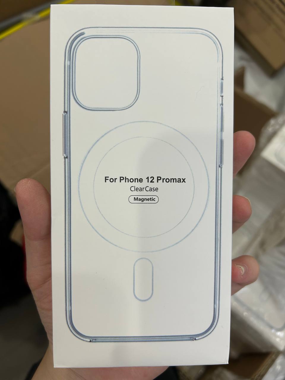 Clear Case Magnetic For IPhone 12 Pro Max