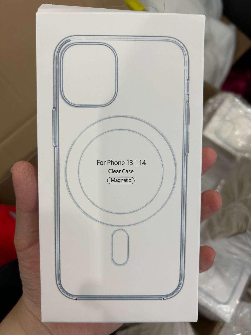 Clear Case Magnetic For IPhone 13/14