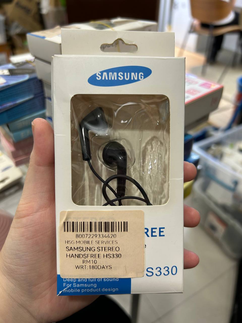 SAMSUNG Stereo Handsfree HS330