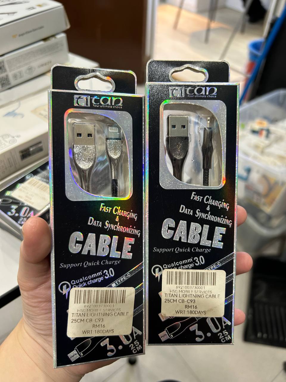 Titan Fast Charging Lightning Cable CB-C93