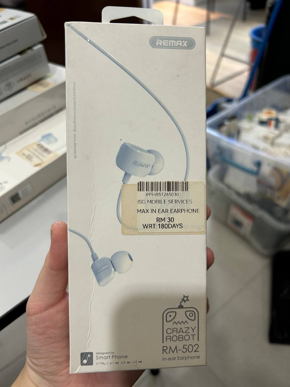 REMAX In-Ear Earphone RM-502