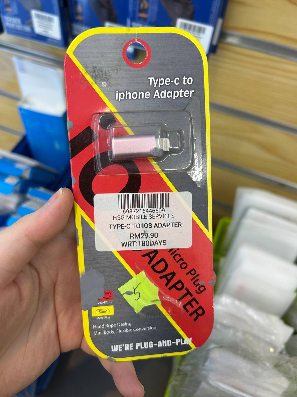 Type-C to IPhone Adapter