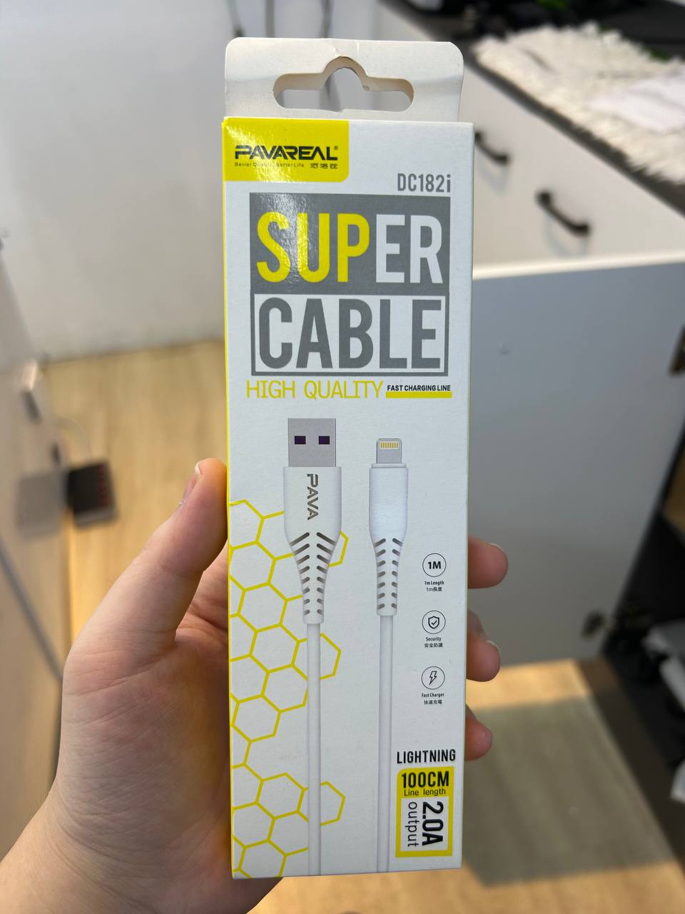 PAVAREAL Super Cable Lightning DC182i