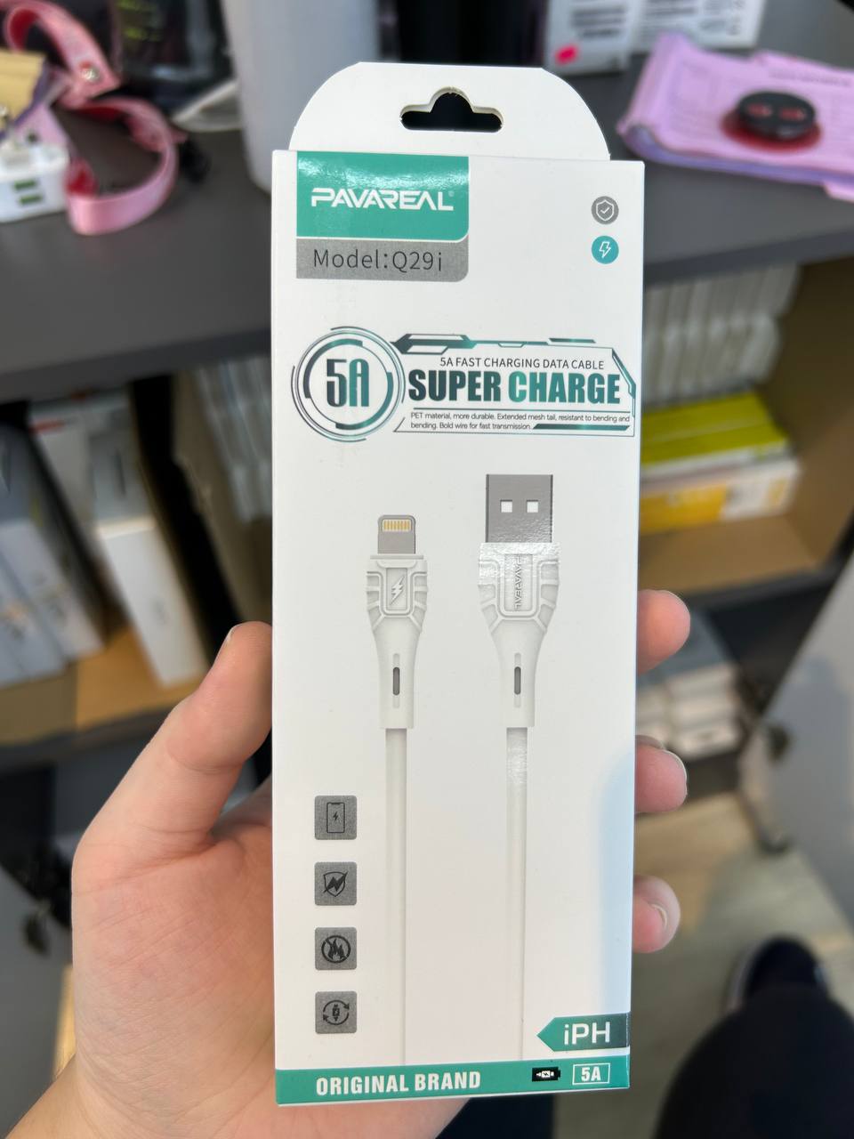 PAVAREAL 5A Super Charge Lightning Q29i