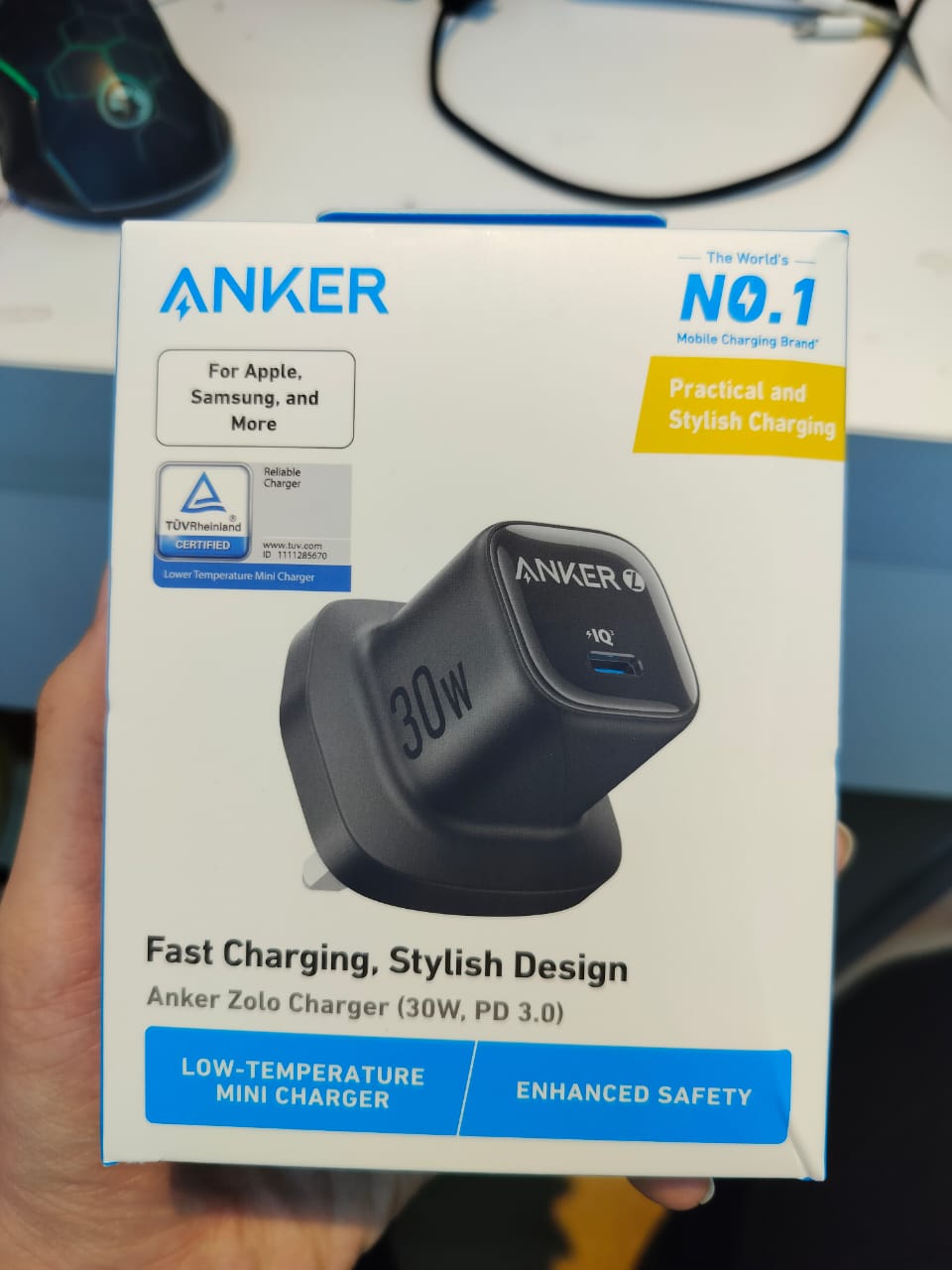 ANKER ZOLO CHARGER (30W,PD 3.0)